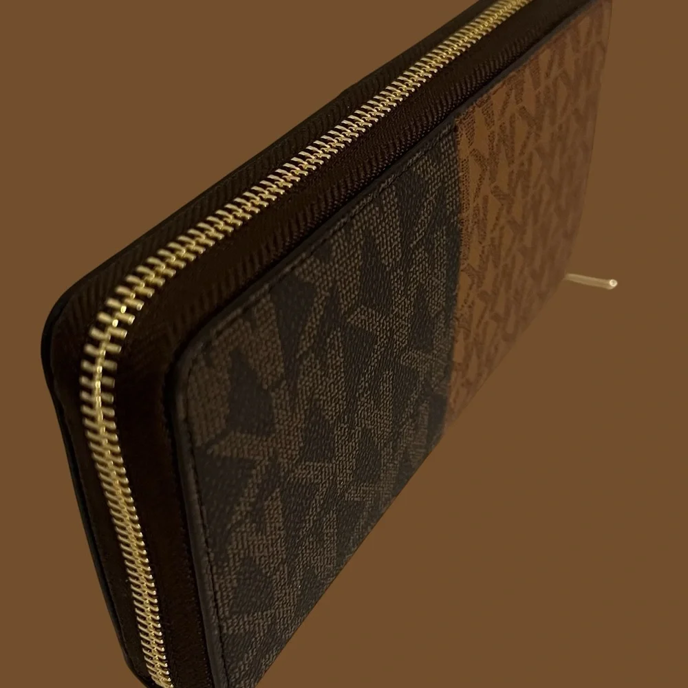 Michael Kors Two-Tone Women’s Wallet in Brown - Picture 2 of 16